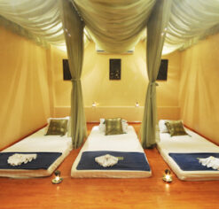 Rèm vải cho Spa